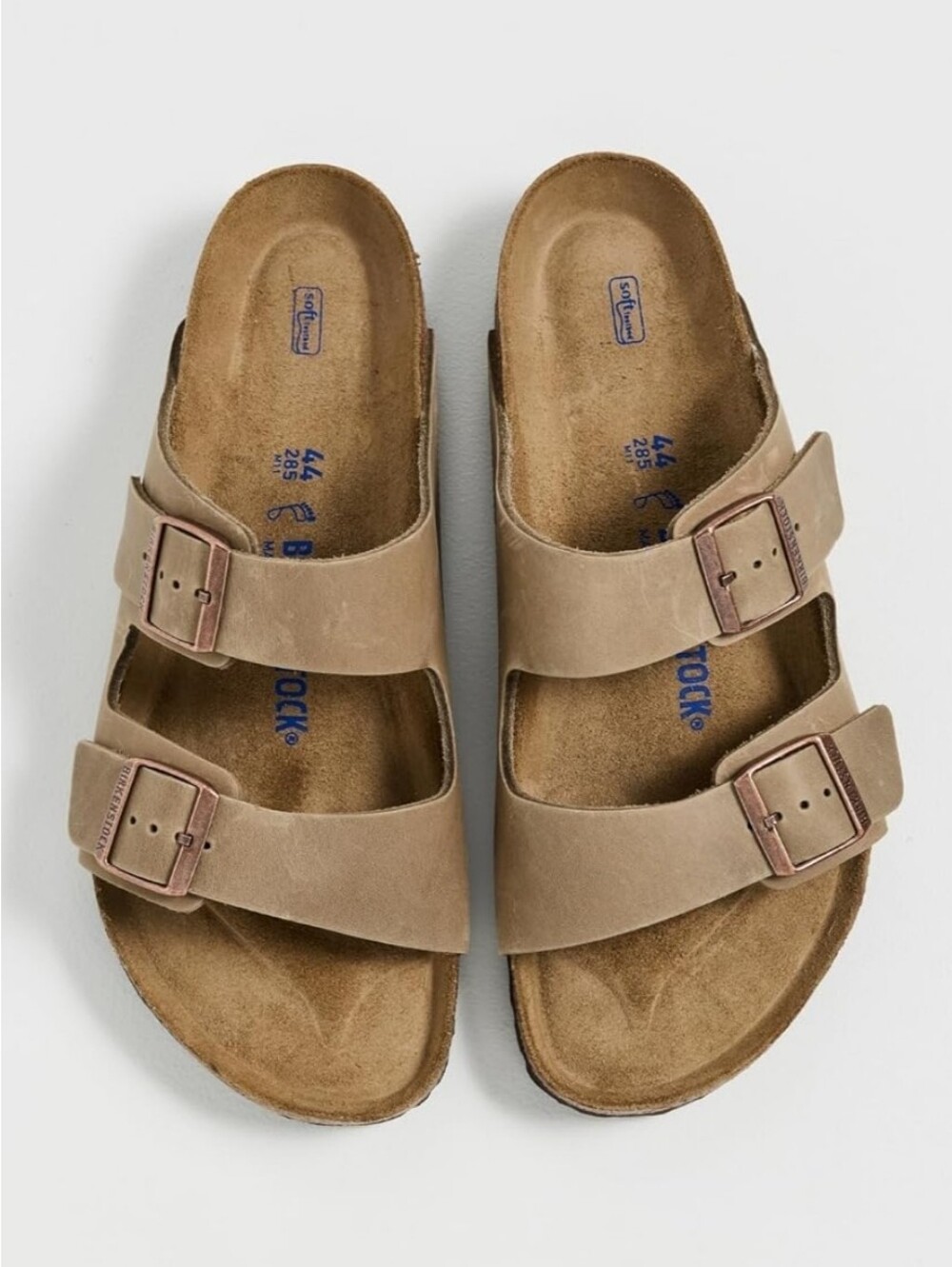 NIB Birkenstock Arizona Sandals in Tabacco Brown US Men's 10M